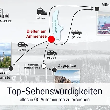 Barrierefreie Ideal Fuer Paare * Diessen am Ammersee